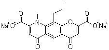 structure of CAS# 69049-74-7, Nedocromil sodium