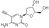 structure of CAS# 69075-47-4, 2'-Deoxy-5-ethynylcytidine