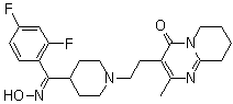 structure of CAS# 691007-09-7, Risperidone E-Oxime
