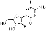 structure of CAS# 69123-90-6, 非西他滨