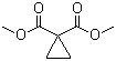 1,1-Cyclopropanedicarboxylic acid dimethyl ester molecular structure (CAS 6914-71-2)