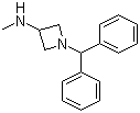 N-(1-Benzhydrylazetidin-3-yl)-N-methylamine molecular structure (CAS 69159-49-5)