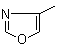 structure of CAS# 693-93-6, 4-甲基恶唑
