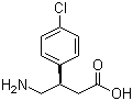 structure of CAS# 69308-37-8, (R)-巴氯芬