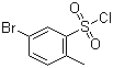 CAS 登录号：69321-56-8, 5-溴-2-甲基苯磺酰氯