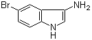 structure of CAS# 69343-99-3, 5-Bromo-1H-indol-3-amine