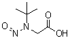 CAS # 6939-24-8, 2-[(1,1-Dimethylethyl)nitrosoamino]acetic acid, N-tert-Butyl-N-nitrosoglycine, NSC 56794