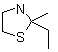 CAS # 694-64-4, 2-Ethyl-2-methylthiazolidine
