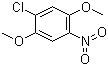 structure of CAS# 6940-53-0, 4-Chloro-2,5-dimethoxynitrobenzene