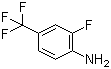 CAS # 69409-98-9, 2-Fluoro-4-(trifluoromethyl)aniline, 4-Amino-3-fluorobenzotrifluoride