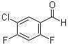 structure of CAS# 695187-29-2, 2,4-二氟-5-氯苯甲醛