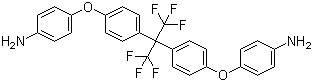 structure of CAS# 69563-88-8, 2,2-Bis[4-(4-aminophenoxy)phenyl]hexafluoropropane