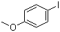 CAS # 696-62-8, 4-Iodoanisole, 1-Iodo-4-methoxybenzene