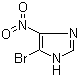 structure of CAS# 6963-65-1, 5-Bromo-4-nitroimidazole