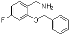 CAS # 696589-05-6, 4-Fluoro-2-(phenylmethoxy)benzenemethanamine, (2-(Benzyloxy)-4-fluorophenyl)methanamine