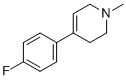 structure of CAS# 69675-10-1, 4-(4-氟苯基)-1-甲基-1,2,3,6-四氢吡啶