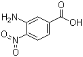 structure of CAS# 6968-22-5, 3-Amino-4-nitrobenzoic acid