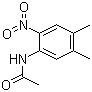 structure of CAS# 6970-77-0, 4',5'-二甲基-2'-硝基乙酰苯胺