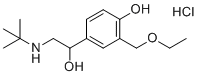 structure of CAS# 69716-64-9, Levalbuterol Related Compound E HCl
