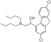CAS # 69759-61-1, 2,7-Dichloro-alpha-[(dibutylamino)methyl]-9H-fluorene-4-methanol