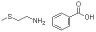 CAS # 6976-16-5, 2-(Methylthio)ethanamine benzoate, NSC 24929