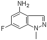 CAS # 697739-09-6, 6-Fluoro-1-methyl-1H-indazol-4-amine