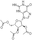2',3',5'-Triacetylguanosine molecular structure (CAS 6979-94-8)