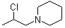 1-(2-Chloropropyl)piperidine molecular structure (CAS 698-92-0)