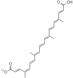 structure of CAS# 6983-79-5, Bixinol