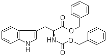 N-[(Phenylmethoxy)carbonyl]-L-tryptophan phenylmethyl ester molecular structure (CAS 69876-37-5)