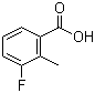 structure of CAS# 699-90-1, 3-氟-2-甲基苯甲酸