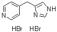 CAS # 699020-93-4, 4-(1H-Imidazol-4-ylmethyl)pyridine dihydrobromide, Immethridine dihydrobromide
