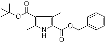 CAS # 69912-08-9, 3,5-Dimethyl-1H-pyrrole-2,4-dicarboxylic acid 4-tert-butyl 2-benzyl ester