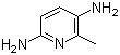 structure of CAS# 6992-84-3, 2-甲基-3,6-二氨基吡啶