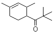 CAS 登录号：69929-17-5, 1-(2,4-二甲基-3-环己烯-1-基)-2,2-二甲基-1-丙酮