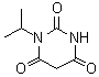 CAS # 69998-14-7, 1-(1-Methylethyl)-2,4,6(1H,3H,5H)-pyrimidinetrione, 1-Isopropylbarbituric acid, NSC 28924