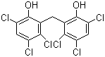 CAS # 70-30-4, Hexachlorophene, 2,2'-Methylenebis(3,4,6-trichlorophenol)