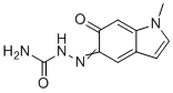 CAS # 70063-06-8, Carbazochrome Impurity 1, 2-(1-methyl-6-oxo-1,6-dihydro-5H-indol-5-ylidene)hydrazine-1-carboxamide