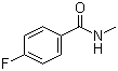 4-Fluoro-N-methylbenzamide molecular structure (CAS 701-49-5)