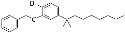 CAS # 70120-17-1, 2-Benzyloxy-1-bromo-4-(1,1-dimethyloctyl)benzene