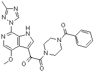structure of CAS# 701213-36-7, BMS 626529