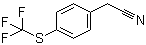 CAS # 70124-90-2, 4-(Trifluoromethylthio)phenylacetonitrile