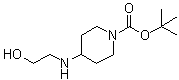 CAS # 701298-37-5, 4-((2-Hydroxyethyl)amino)piperidine-1-carboxylic acid tert-butyl ester, tert-Butyl 4-[(2-hydroxyethyl)amino]piperidine-1-carboxylate