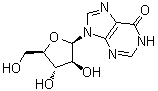 structure of CAS# 7013-16-3, 阿糖肌苷