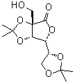 CAS # 70147-48-7, 2-C-(Hydroxymethyl)-2,3:5,6-bis-O-(1-methylethylidene)-D-mannonic acid gamma-lactone