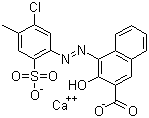 CAS 登录号：7023-61-2, 颜料红 48:2, 4-[(5-氯-4-甲基-2-磺酰苯基)偶氮]-3-羟基-2-萘甲酸钙