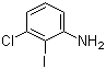 structure of CAS# 70237-25-1, 3-氯-2-碘苯胺