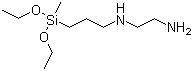 CAS 登录号：70240-34-5, N-[3-(二乙氧基甲基硅)丙基]乙二胺