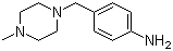 CAS # 70261-82-4, 4-[(4-Methylpiperazin-1-yl)methyl]aniline, 4-(4-Methylpiperazin-1-ylmethyl)phenylamine