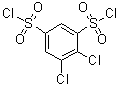 structure of CAS# 70269-54-4, 4,5-二氯-1,3-苯二磺酰二氯